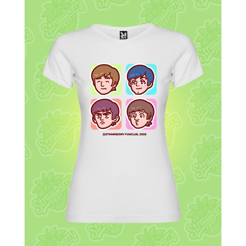 Women's Short Sleeve Fab4 T-Shirt